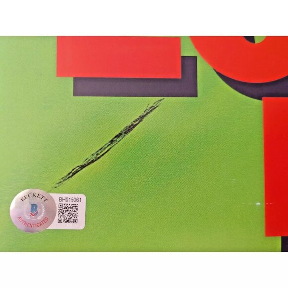 Elvis Costello Signed Look Now Vinyl Record Album Beckett Certified Autographed - Picture 3 of 7